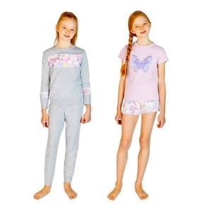 BCBG Youth Girls 4-piece Lounge Set, (style : Butterfly)